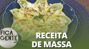 Conchiglione de ricota e espinafre | Fica com a Gente