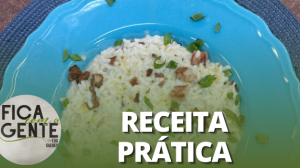 Risoto de bacon com alho-poró e limão siciliano | Fica com a Gente