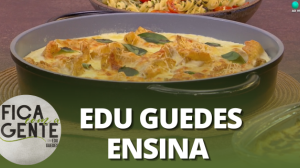 Fusilli na manteiga com peixe à siciliana | Fica com a Gente
