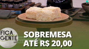 Bolo gelado de coco | Fica com a Gente