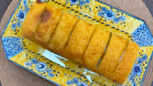 Rocambole de laranja | Fica com a Gente