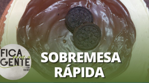 Torta de bolacha sem usar o forno