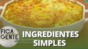 Receita de torta de abobrinha