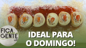 Rondeli de Pernil com Requeijão