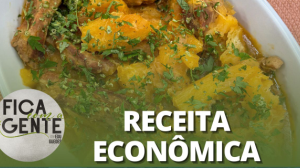 Porco Atolado: Costelinha de porco com mandioca