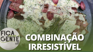 Bife Ancho com creme de gorgonzola