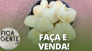 Biscoito de queijo com dois ingredientes