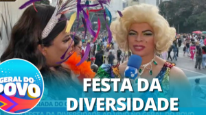 Juju Bonita estreia como repórter na 28ª Parada do Orgulho LGBT+