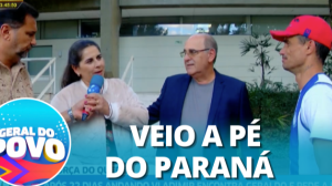 Pai de família viaja 22 dias a pé para pedir ajuda - Entrevista completa