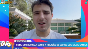 João Liberato, filho de Gugu, fala sobre relação do pai com Silvio Santos