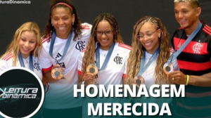 Flamengo faz festa para receber medalhistas olímpicos no Rio de Janeiro