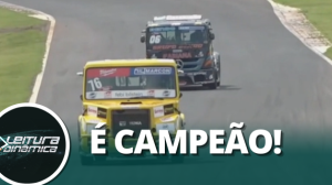 Rafael Fleck mantém tradição da família é o campeão da Fórmula Truck