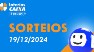 Loterias CAIXA: Quina, Dia de Sorte e mais 19/12/2024