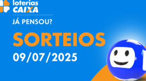 Loterias CAIXA: +Milionária, Super Sete e mais 09/07/2025