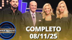 Mega Sonho: Cássia Lourenço, Karoline Lima e Kart Love(08/11/25) | Completo