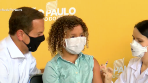 São Paulo começa a vacinar crianças com Coronavac