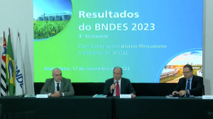 Lucro de quase R$ 3 bilhões: BNDES apresenta balanço do 3º tri