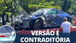 Amigo do condutor da Porsche admite que suspeito bebeu antes do acidente