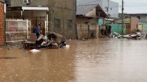 Volta a chover no RS e moradores ficam apreensivos