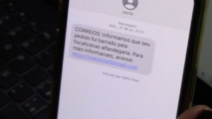 Novo golpe! Bandidos mandam SMS se passando por correios