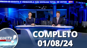 RedeTV News (01/08/24) | Completo