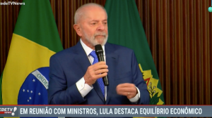 Reunião: Presidente Lula manifesta otimismo com o momento do país