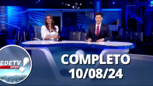 RedeTV News (10/08/24) | Completo