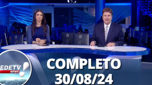 RedeTV News (30/08/24) | Completo