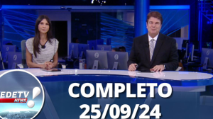 RedeTV News (25/09/24) | Completo