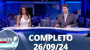 RedeTV News (26/09/24) | Completo