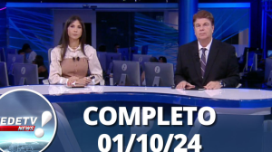 RedeTV News (01/10/24) | Completo