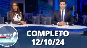 RedeTV News (12/10/24) | Completo