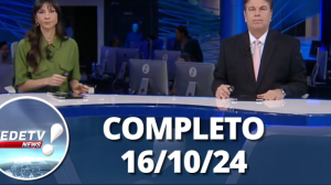 RedeTV News (16/10/24) | Completo