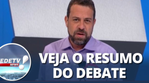 Resumão! "São Paulo não aceita covarde", diz Boulos