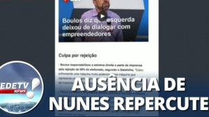 Ausência de Ricardo Nunes em debate gera repercussão