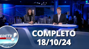 RedeTV News (18/10/24) | Completo