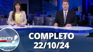 RedeTV News (22/10/24) | Completo