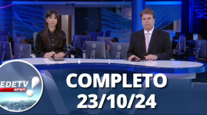 RedeTV News (23/10/24) | Completo