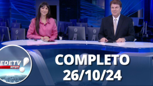 RedeTV News (26/10/24) | Completo