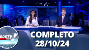 RedeTV News (28/10/24) | Completo