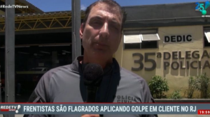 Frentistas são flagrados aplicando golpe em cliente no RJ