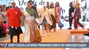 ICESP e escola de moda promovem evento de conscientização