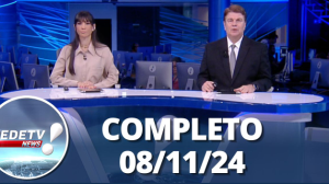 RedeTV News (08/11/24) | Completo