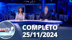 RedeTV News (25/22/24) | Completo