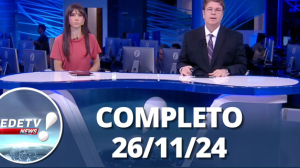 RedeTV News (26/11/24) | Completo