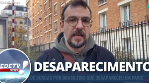 6 dias de buscas por brasileiro que desapareceu em Paris