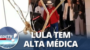 Lula cumpre agenda em Brasília após alta médica