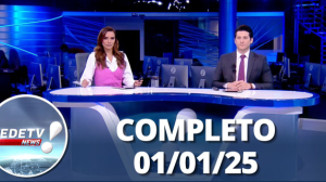 RedeTV News (01/01/25) | Completo