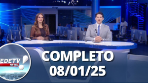 RedeTV News (08/01/25) | Completo