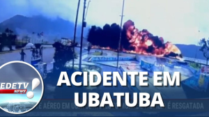 Acidente aéreo em Ubatuba: Piloto morre e família é resgatada